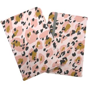 WRT Ltd Hand Drawn Pink Leopard Print Passport Cover WRT Ltd Hand Drawn Pink Leopard Print Passport Cover