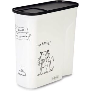 XS-Stock.com Ltd Curver Dry Cat Food Storage Container Plastic Sliding Lid 2.5kg XS-Stock.com Ltd Curver Dry Cat Food Storage Container Plastic Sliding Lid 2.5kg
