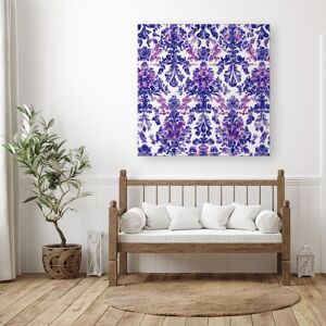 WRT Ltd Vintage Purple Pattern Canvas - Large 30" x 30" WRT Ltd Vintage Purple Pattern Canvas - Large 30" x 30"