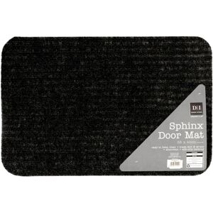 XS-Stock.com Ltd Sphinx Doormat Anti-Slip Easy Clean Absorbent Floor Mat 58x40cm - Black XS-Stock.com Ltd Sphinx Doormat Anti-Slip Easy Clean Absorbent Floor Mat 58x40cm - Black
