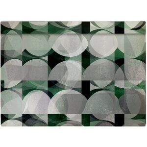 WRT Ltd Geometric Grey Green Glass Chopping Board WRT Ltd Geometric Grey Green Glass Chopping Board