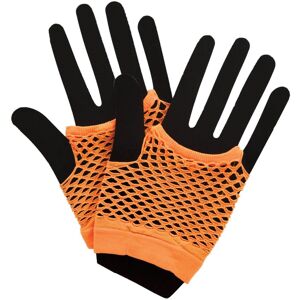 XS-Stock.com Ltd Womens Fingerless Gloves Fishnet Neon 1980s Fancy Dress - Neon Orange XS-Stock.com Ltd Womens Fingerless Gloves Fishnet Neon 1980s Fancy Dress - Neon Orange