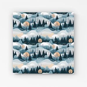 WRT Ltd Dreamy Snowy Christmas Scene Canvas - Extra Large 40" x 40" WRT Ltd Dreamy Snowy Christmas Scene Canvas - Extra Large 40" x 40"