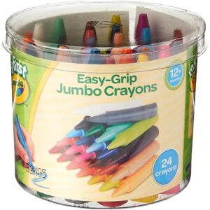 XS-Stock.com Ltd My First Crayola Pack of 24 Jumbo Crayons Easy Grip Chunky Strong XS-Stock.com Ltd My First Crayola Pack of 24 Jumbo Crayons Easy Grip Chunky Strong