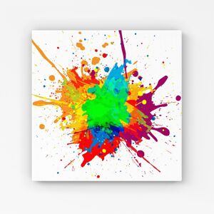 WRT Ltd Paint Splash! Canvas - Extra Large 40" x 40" WRT Ltd Paint Splash! Canvas - Extra Large 40" x 40"