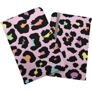 WRT Ltd Pink Leopard Print Passport Cover WRT Ltd Pink Leopard Print Passport Cover