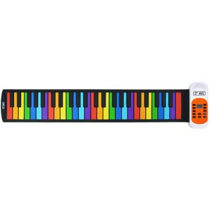 NORMANS (BURTON UPON TRENT) LIMITED 3rd Avenue 49 Key Rainbow Soft Touch Roll Up Piano NORMANS (BURTON UPON TRENT) LIMITED 3rd Avenue 49 Key Rainbow Soft Touch Roll Up Piano