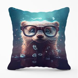 WRT Ltd Ferret Splashart Water Cushions - 45cm x 45cm WRT Ltd Ferret Splashart Water Cushions - 45cm x 45cm