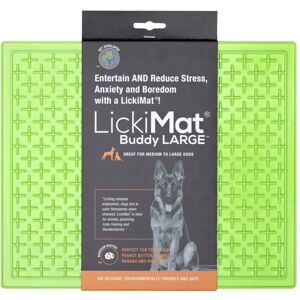 Real Pet Store LickiMat Dog Lick Mats Slow Feeders Buddy Large 3 Colours - Green Real Pet Store LickiMat Dog Lick Mats Slow Feeders Buddy Large 3 Colours - Green