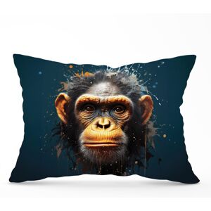 WRT Ltd Splashart Realistic Monkey Face Cushions - 33cm x 48cm WRT Ltd Splashart Realistic Monkey Face Cushions - 33cm x 48cm