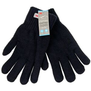 XS-Stock.com Ltd Mens Thermal Lined Water Resistant Knitted Gloves One Size XS-Stock.com Ltd Mens Thermal Lined Water Resistant Knitted Gloves One Size