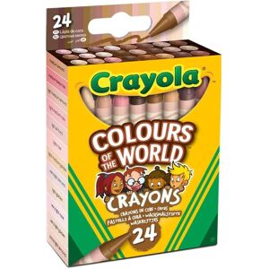 XS-Stock.com Ltd Crayola Pack of 24 Colours of the World Crayons Multicultural XS-Stock.com Ltd Crayola Pack of 24 Colours of the World Crayons Multicultural