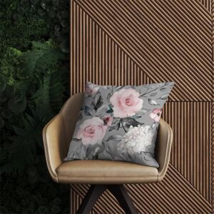 WRT Ltd Dusty Pink Roses Outdoor Cushion - 60cm x 60cm WRT Ltd Dusty Pink Roses Outdoor Cushion - 60cm x 60cm