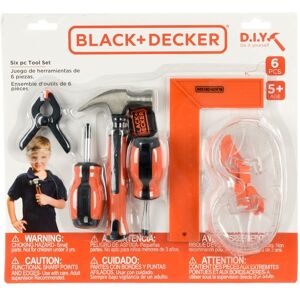 XS-Stock.com Ltd Black + Decker 6 Piece Kids Tool Set Childs Construction DIY Play XS-Stock.com Ltd Black + Decker 6 Piece Kids Tool Set Childs Construction DIY Play
