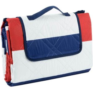 XS-Stock.com Ltd Picnic Blanket Rug Waterproof Backing Carry Handle 3 Sizes - Red/Navy Stripe - XL XS-Stock.com Ltd Picnic Blanket Rug Waterproof Backing Carry Handle 3 Sizes - Red/Navy Stripe - XL