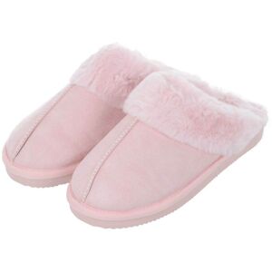 XS-Stock.com Ltd Womens Mule Slippers Luxury Microsuede Faux Fur Non-Slip - Baby Pink - 7 XS-Stock.com Ltd Womens Mule Slippers Luxury Microsuede Faux Fur Non-Slip - Baby Pink - 7