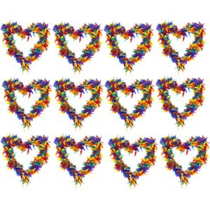 I Love Fancy Dress Rainbow Pride Feather Boa for Celebrations - 65g - Pack of 12 I Love Fancy Dress Rainbow Pride Feather Boa for Celebrations - 65g - Pack of 12