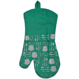 XS-Stock.com Ltd Neoprene Oven Glove Gauntlet Kitchen Heat Resistant Silicone - Green XS-Stock.com Ltd Neoprene Oven Glove Gauntlet Kitchen Heat Resistant Silicone - Green
