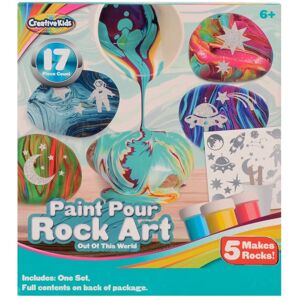 XS-Stock.com Ltd Paint Pour Rock Art Design Set Craft Creative Kids 17 Pieces XS-Stock.com Ltd Paint Pour Rock Art Design Set Craft Creative Kids 17 Pieces
