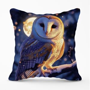 WRT Ltd Barn Owl By The Light Of The Moon Cushions - 60cm x 60cm WRT Ltd Barn Owl By The Light Of The Moon Cushions - 60cm x 60cm