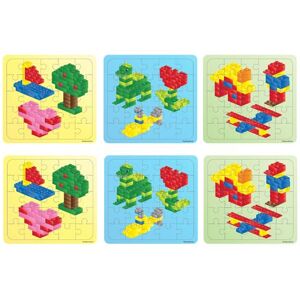 Party Perfecto 6 Brickz Jigsaw Puzzles Party Perfecto 6 Brickz Jigsaw Puzzles