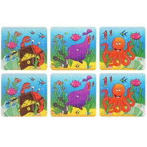 Party Perfecto 6 Sealife Jigsaw Puzzles Party Perfecto 6 Sealife Jigsaw Puzzles
