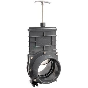 Real Aquatics Valterra Solvent Weld Pipe Slide Valve Gate 110mm Real Aquatics Valterra Solvent Weld Pipe Slide Valve Gate 110mm