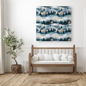 WRT Ltd Dreamy Snowy Christmas Scene Canvas - Medium 16" x 16" WRT Ltd Dreamy Snowy Christmas Scene Canvas - Medium 16" x 16"