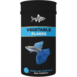 Real Aquatics Fish Science Vegetable Flakes Insect Based Food 20/50g - 50g Real Aquatics Fish Science Vegetable Flakes Insect Based Food 20/50g - 50g