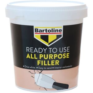 XS-Stock.com Ltd Bartoline Ready-To-Use All-Purpose Filler White 600g/1kg - 1Kg XS-Stock.com Ltd Bartoline Ready-To-Use All-Purpose Filler White 600g/1kg - 1Kg