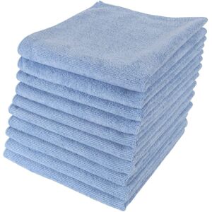 XS-Stock.com Ltd Microfibre Home Kitchen Car Valeting Dusters Cleaning Cloths - Blue - 10 cloths XS-Stock.com Ltd Microfibre Home Kitchen Car Valeting Dusters Cleaning Cloths - Blue - 10 cloths