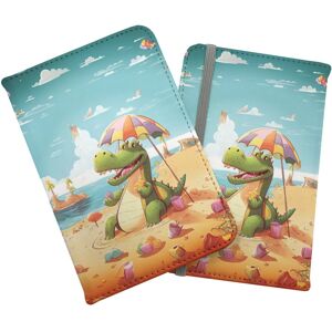 WRT Ltd A Crocodile On A Beach Holiday Passport Cover WRT Ltd A Crocodile On A Beach Holiday Passport Cover