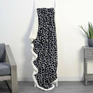 XS-Stock.com Ltd Animal Print Fleece Blanket With Sherpa Trim 2 Sizes - Giraffe - 130X160cm XS-Stock.com Ltd Animal Print Fleece Blanket With Sherpa Trim 2 Sizes - Giraffe - 130X160cm