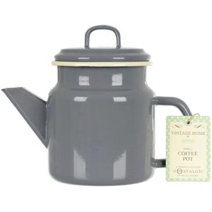XS-Stock.com Ltd Vintage Home Small Coffee Pot Slate Grey Enamel Stovetop 1.2L XS-Stock.com Ltd Vintage Home Small Coffee Pot Slate Grey Enamel Stovetop 1.2L