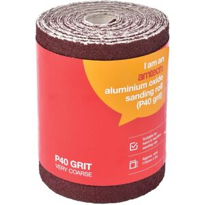 XS-Stock.com Ltd Amtech Aluminium Oxide Sanding Roll 115mmx5m - P40 Grit XS-Stock.com Ltd Amtech Aluminium Oxide Sanding Roll 115mmx5m - P40 Grit