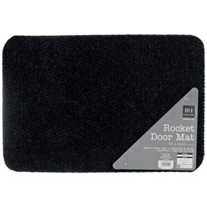 XS-Stock.com Ltd Rocket Doormat Absorbent Floor Mat Anti-Slip Easy Clean 58x40cm - Black XS-Stock.com Ltd Rocket Doormat Absorbent Floor Mat Anti-Slip Easy Clean 58x40cm - Black