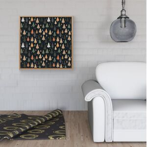 WRT Ltd Boho Inspired Christmas Trees Framed Canvas - 16" x 16" - Pine WRT Ltd Boho Inspired Christmas Trees Framed Canvas - 16" x 16" - Pine