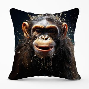 WRT Ltd Realistic Monkey Face Splashart Cushions - 45cm x 45cm WRT Ltd Realistic Monkey Face Splashart Cushions - 45cm x 45cm