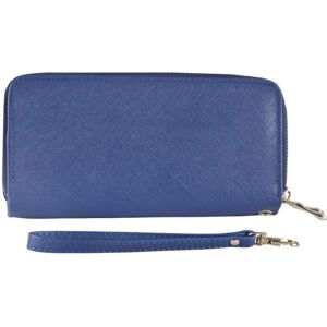 XS-Stock.com Ltd Womens Purse Large Darby Faux Leather Clip On Strap - Blue XS-Stock.com Ltd Womens Purse Large Darby Faux Leather Clip On Strap - Blue