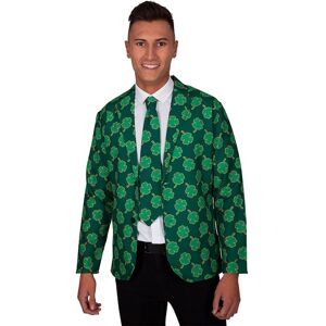 XS-Stock.com Ltd Mens St Patrick's Shamrock Jacket & Tie Fancy Dress Costume - L XS-Stock.com Ltd Mens St Patrick's Shamrock Jacket & Tie Fancy Dress Costume - L