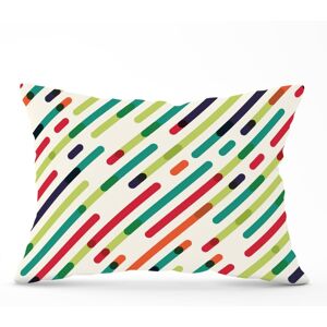 WRT Ltd Coloured Diagonal Abstract Pattern Cushions - 33cm x 48cm WRT Ltd Coloured Diagonal Abstract Pattern Cushions - 33cm x 48cm