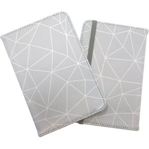 WRT Ltd Geometric Triangle Pattern Passport Cover WRT Ltd Geometric Triangle Pattern Passport Cover