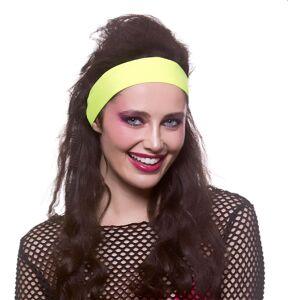 XS-Stock.com Ltd 80s Headband Bright Neon Colour Disco Festival Fancy Dress - Neon Yellow XS-Stock.com Ltd 80s Headband Bright Neon Colour Disco Festival Fancy Dress - Neon Yellow