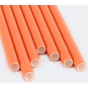 XS-Stock.com Ltd 250 Eco Friendly Recyclable Paper Straws Bright Colours - Orange XS-Stock.com Ltd 250 Eco Friendly Recyclable Paper Straws Bright Colours - Orange