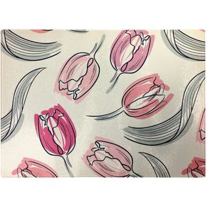 WRT Ltd Tulips Glass Chopping Board WRT Ltd Tulips Glass Chopping Board