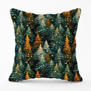 WRT Ltd Impasto Style Christmas Trees Cushions - 45cm x 45cm WRT Ltd Impasto Style Christmas Trees Cushions - 45cm x 45cm