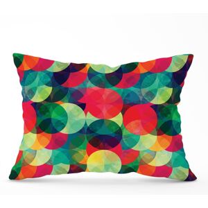 WRT Ltd Colourful Grunge Circle Pattern Cushions - 33cm x 48cm WRT Ltd Colourful Grunge Circle Pattern Cushions - 33cm x 48cm