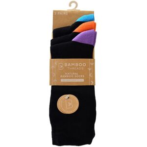 XS-Stock.com Ltd Pack Of 3 Mens Natural Bamboo Socks Soft Coloured Heels UK 6-11 - Purple XS-Stock.com Ltd Pack Of 3 Mens Natural Bamboo Socks Soft Coloured Heels UK 6-11 - Purple