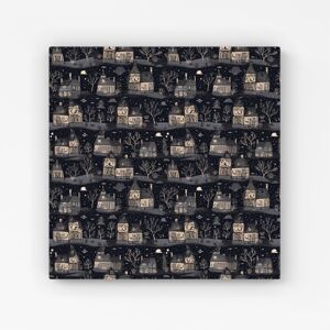 WRT Ltd Spooky Haunted Houses Canvas - Extra Large 40" x 40" WRT Ltd Spooky Haunted Houses Canvas - Extra Large 40" x 40"