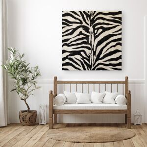 WRT Ltd White Tiger Print Canvas - Medium 16" x 16" WRT Ltd White Tiger Print Canvas - Medium 16" x 16"
